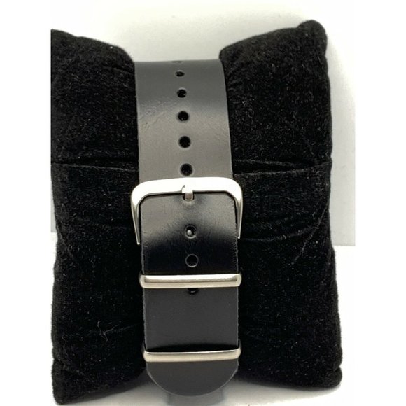 Michael Kors MK8107 Unisex Black Leather Analog Bl main image 7